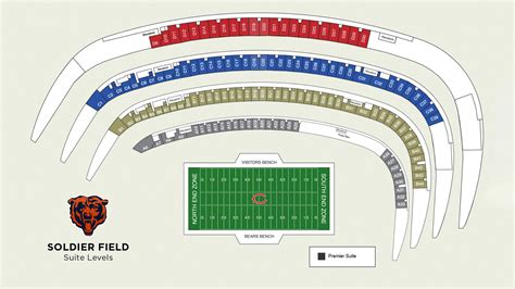 Soldier Field Map Seating at Terry Prater blog