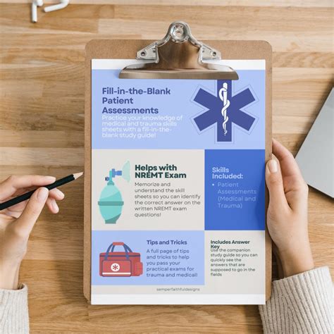 Fill-in-the-blank EMT Patient Assessment: Medical Assessment | Trauma ...