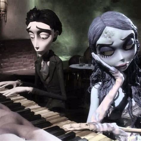 Image result for Corpse Bride Piano Scene