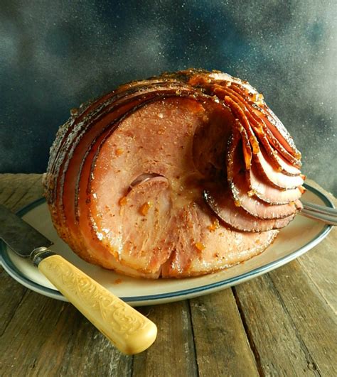 Honey Mustard Glazed Ham - Frugal Hausfrau