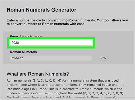 How To Type Roman Letters In Excel