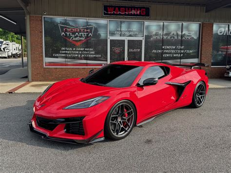 Chevrolet Corvette C8 Z06 Red Forgeline VV1R | Wheel Front
