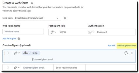 Image result for Adobe Sign Create Web Form