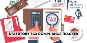 Statutory Tax Compliance Tracker for June, 2023