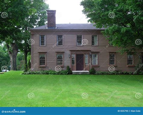 New England Colonial House