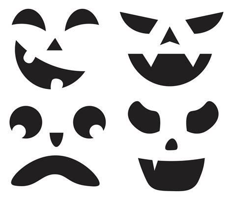 Free Printable Pumpkin Stencils For Small Pumpkins