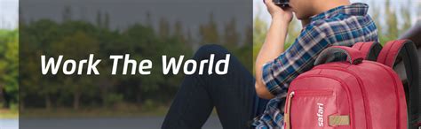 Buy Safari 40 Ltrs Red Laptop/Casual/School/College Backpack (Brisk) at ...