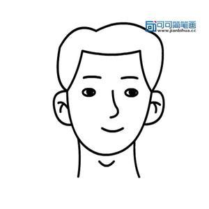 五官头像简笔画图片 人心太凉别太善良_个性头像 - qq头像站