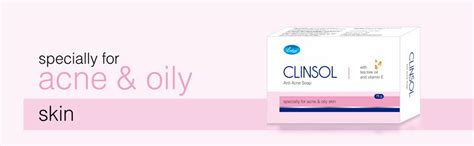 Clinsol Soap, 75 gm | With tea Tree Oil & Vitamin E | Combats Acne ...