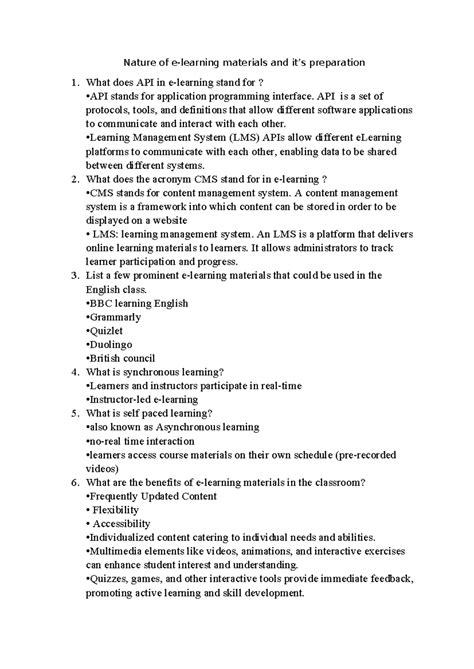Document - English option - Nature of e-learning materials and it’s ...