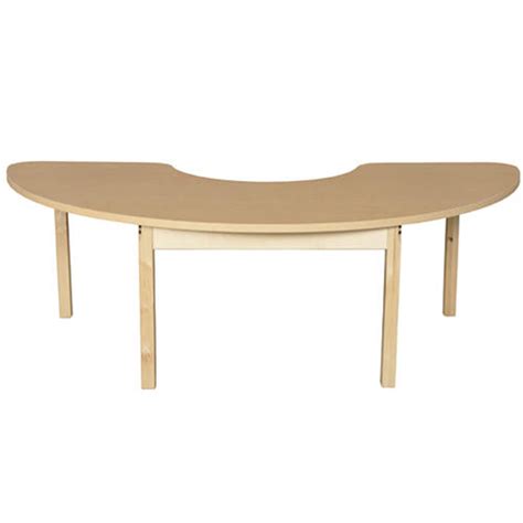 High Pressure Laminate Tables Half-Circle – Nunu Educational Products Inc.