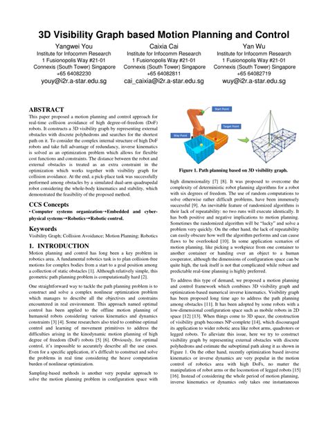 Image result for Visibility Graph Path Planning