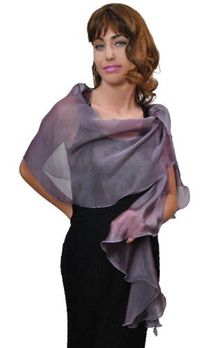 Buy Amethyst Silk Scarf Wrap at Amazon.in