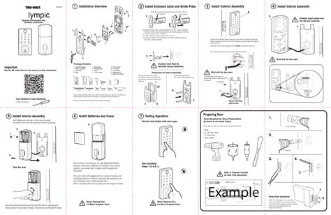 Tru Bolt Changing User Code 的图像结果