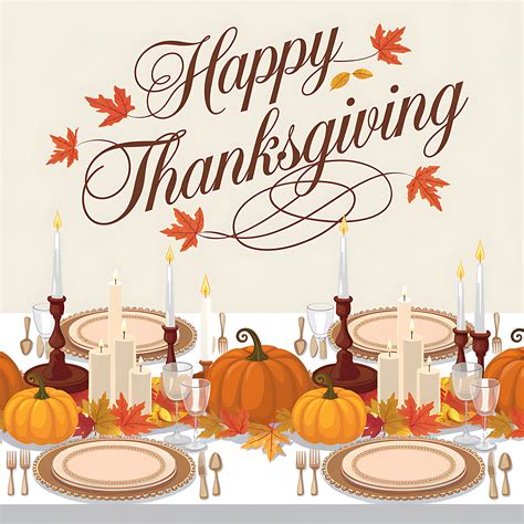 Free Thanksgiving Table Setting