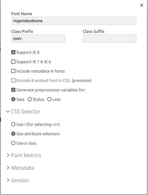 Image result for Create Font Icons