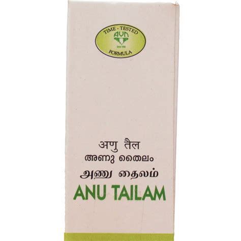 Buy Anu thailam 10ml Online - Ayush Care
