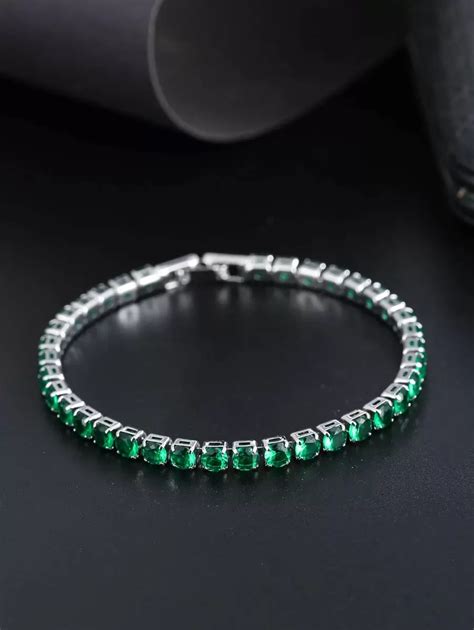 Cubic Zirconia Decor Bracelet | SHEIN USA
