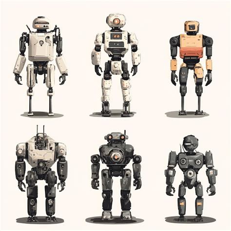 Different Types of Robots 的图像结果