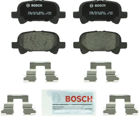 Bosch BP828 QuietCast Premium Rear Disc Brake Pad Set : Amazon.in: Car ...