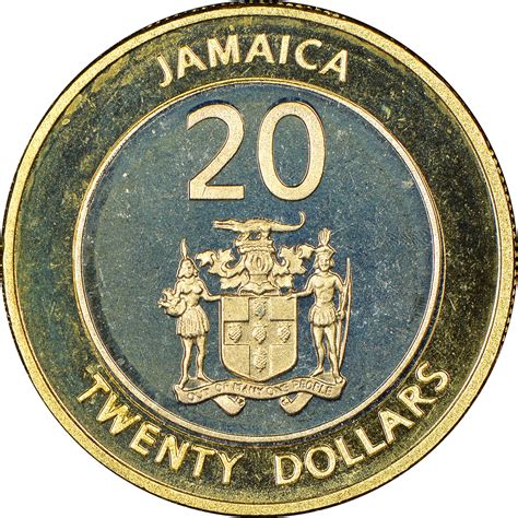 Jamaica 20 Dollars KM 182 Prices & Values | NGC