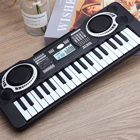 Ke1Clo Kid Keyboard Piano (Black), 37 Key Portable Electronic Piano for ...