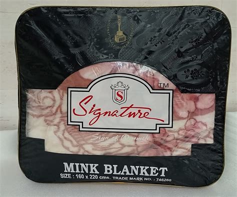 Buy Signature Mink Single Bed Super Soft Blanket - Suitable for Extreme ...