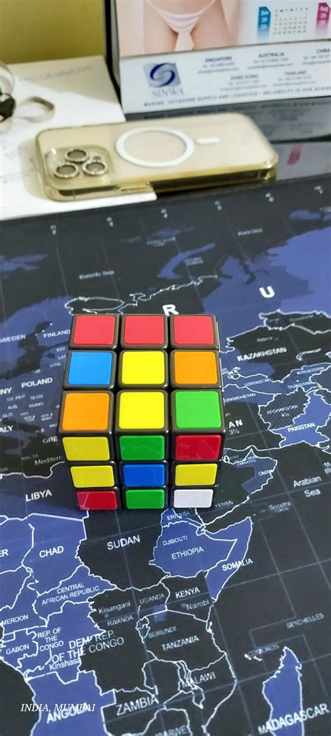 Rubik's Funskool Rubiks Cube, The Original 3X3 Colour-Matching Puzzle ...