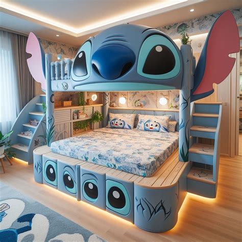 Stitch-Inspired Bed: Creative Ideas and Inspiration For Your Kid's ...