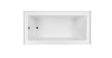 MTI Baths MBSISC6036A-WH-LH Basics 60" Three Wall Alcove Acrylic ...