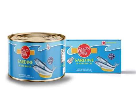 Canned Sardine | Indian Sardine | Canned Sardine in India -Golden Prize