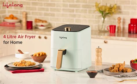 Lifelong Air Fryer | 1 Year Warranty | 1200W, 4L, Air Fryer for Home ...