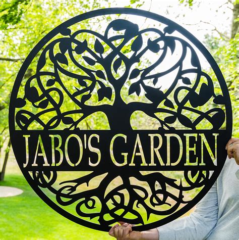 LAKESHOREMETALDECOR Personalized Tree of Life Wall Art Custom Tree of ...