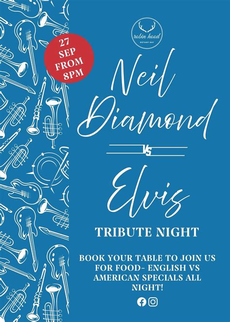 ? Neil Diamond Vs Elvis Tribute Night ?, The Ridgeway, Enfield, 27 ...