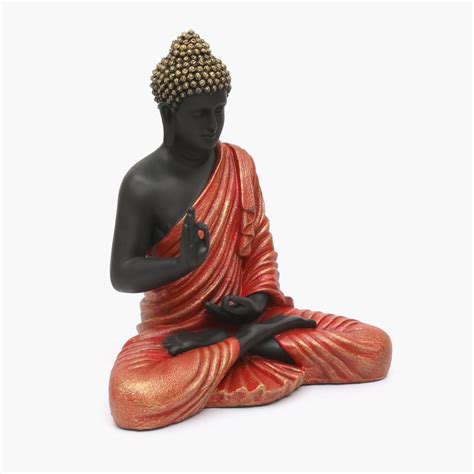Buy VEDAS Mystical Indiana Ory Polyresin Buddha Figurine from Vedas at ...
