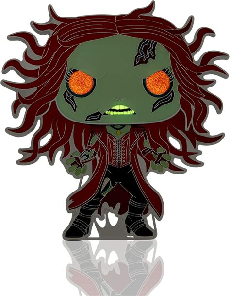 Buy Funko Pop! Pin: Marvel - What If…?, Zombie Scarlet Witch with Chase ...