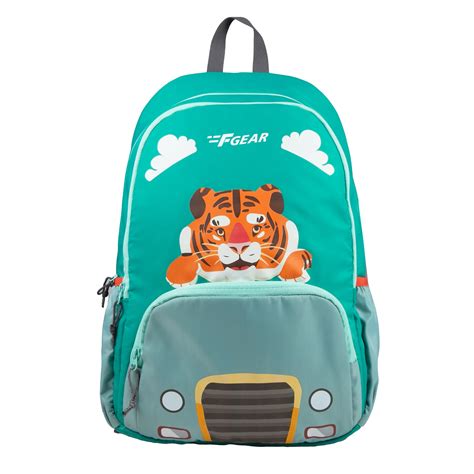 Whelp 16L Sea Green Kids Backpack – F Gear.in