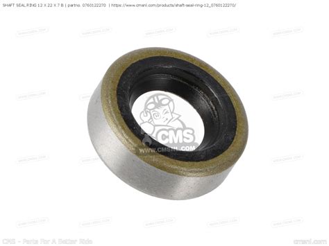 SHAFT SEAL RING 12 X 22 X 7 B for 640 LC 4 Australia 1999 - order at CMSNL