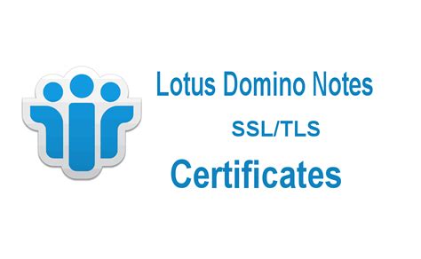 Add or Change SSL/TLS certificate in Lotus Domino - MyBlueLinux.com