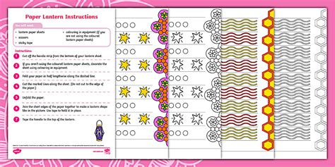 Diwali Lantern Templates | Primary Resources