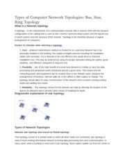 Types of Computer Network Topologies - TypesofComputerNetworkTopologies ...