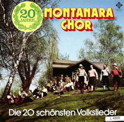 Montanara-Chor. Die 20 schönsten Volkslieder – Bertelsmann Vinyl Collection