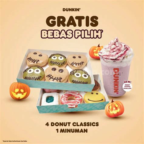 DUNKIN DONUTS Promo BCA PAY 1 FOR 2 Any Beverages - scanharga