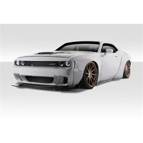 White Challenger With Wide Body Kit Dodge Challenger SRT® It Lived