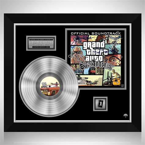 Grand Theft Auto San Andreas - Soundtrack Platinum LP Limited Signature ...