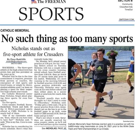 Observerreporter Athlete Of The Week Sports Observer