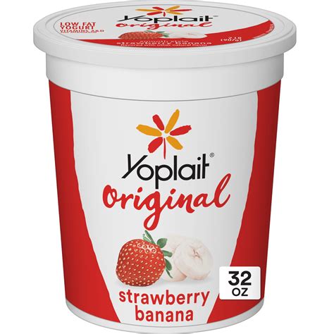Yoplait Strawberry Banana Yogurt