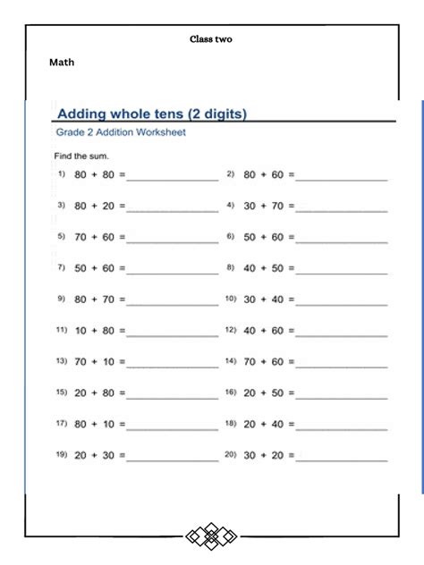 Image result for Class 2 Maths Tutorials
