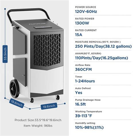 AVAHUM Dehumidifiers Designed for Industrial, Commercial & Crawl Space
