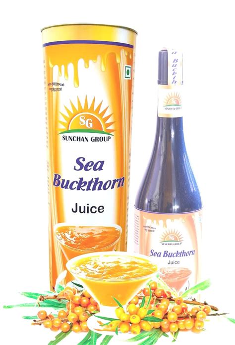 Sunchan Group Sea Buckthorn Juice Pure Organic Herbal Mix Vegetarian ...